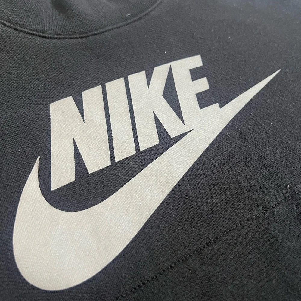 Nike Black Sweatshirt with side Button Details